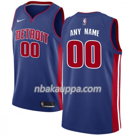 Detroit Pistons Custom Nike 2017-18 Sininen Pelipaidat Swingman - Miesten